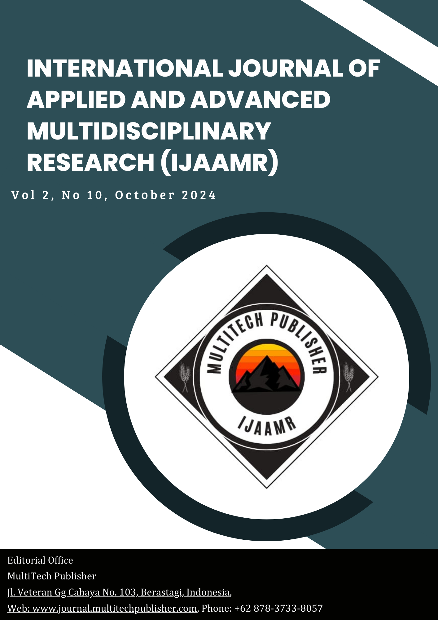 					View Vol. 2 No. 10 (2024): October 2024
				